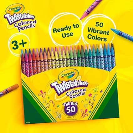 CRAYOLA TWISTABLES COLORED PENCILS